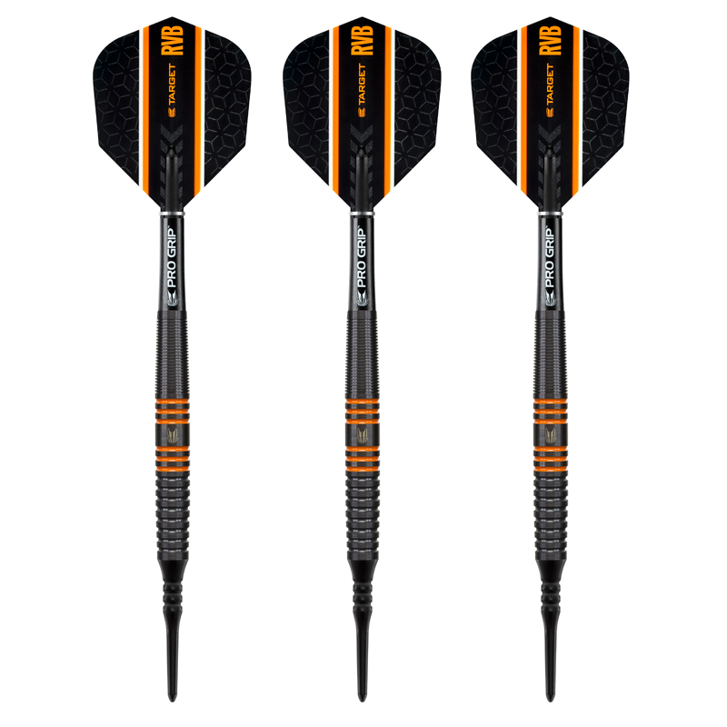 Target Raymond Van Barneveld Black 8 Zero SOFTTIP 18g - Dartstore