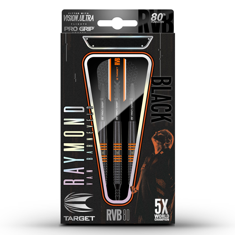 Target Raymond Van Barneveld Black 8 Zero SOFTTIP 18g - 3
