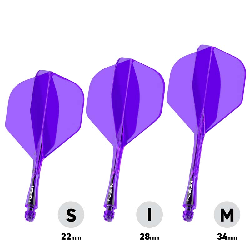 Winmau Fusion Standard/NO2 Purple 34mm Medium - 2