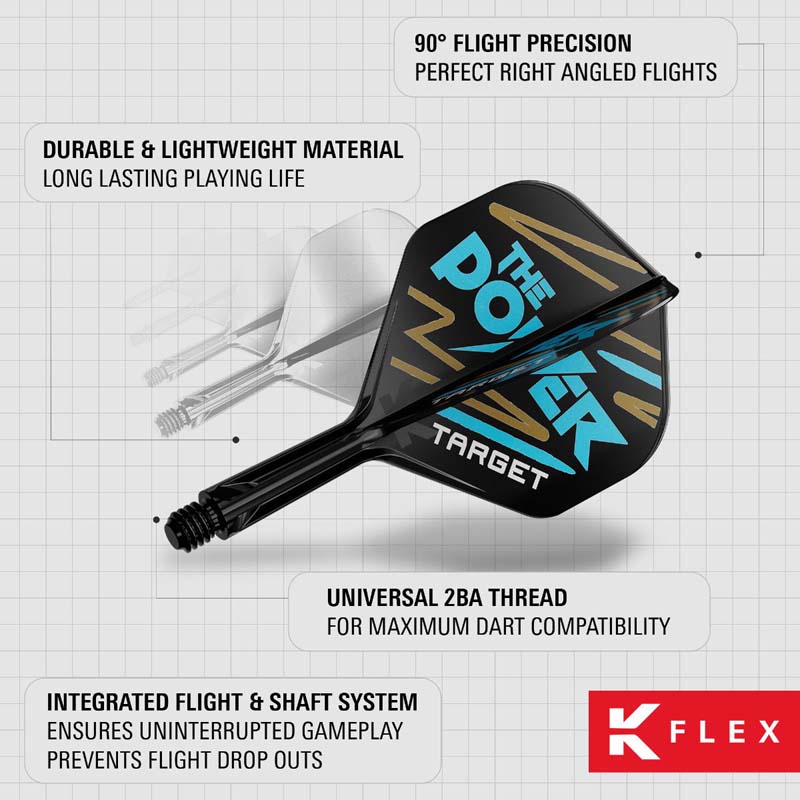Target K-Flex Phil Taylor Standard/NO2 26mm Inbetween - 4