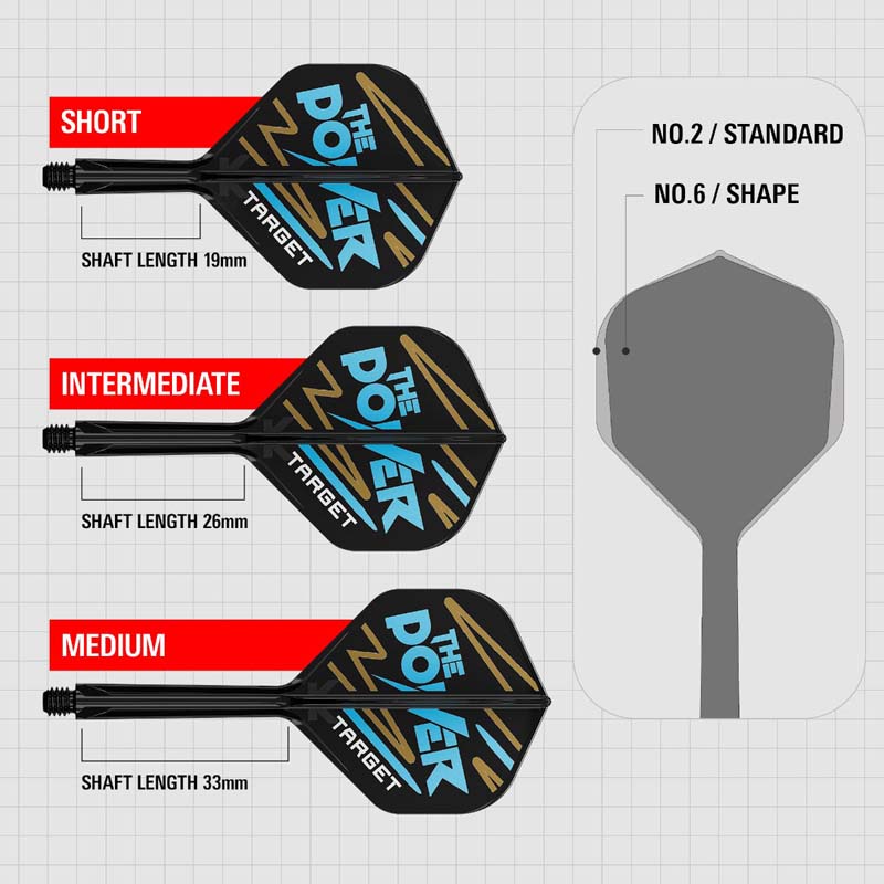 Target K-Flex Phil Taylor Standard/NO2 33mm Medium - 2