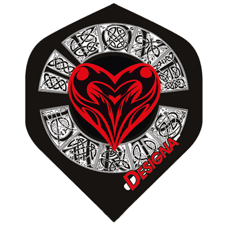 Designa DSX I Love Darts Shape NO6