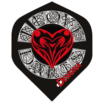 Designa DSX I Love Darts Shape NO6