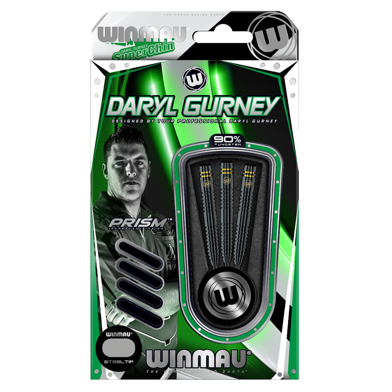 Winmau Daryl Gurney Black SE 25g - Dartstore Sweden