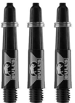 Bulls NL Nylon Dura + Ring Black Extra Short 28mm
