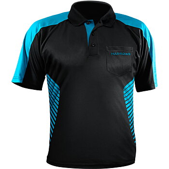 Harrows Vivid Dartshirt Aqua