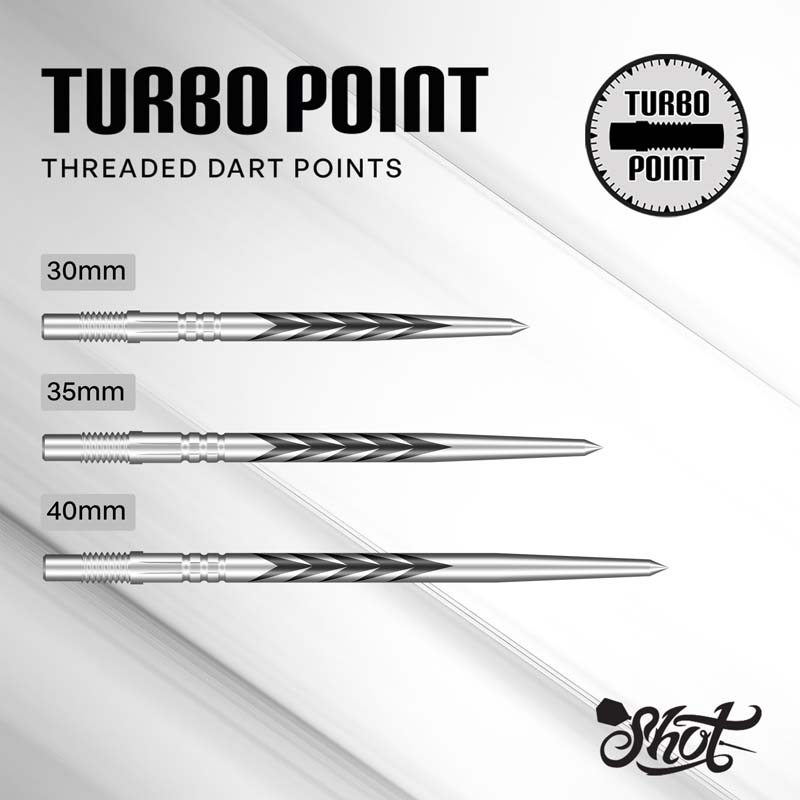 Shot Tribal Weapon Turbo Points Silver 35mm - 2
