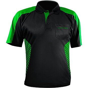 Harrows Vivid Dartshirt Green
