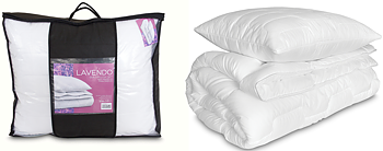 Lavendo täcke och kudde-set