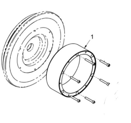 Adapter svänghjul