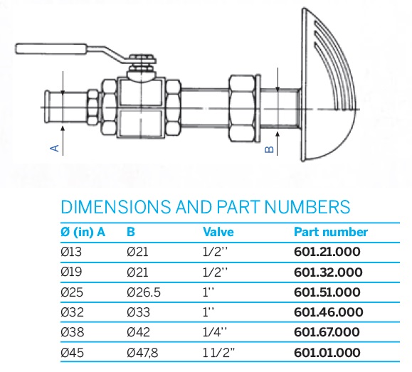 Water Trainer with valve 19 mm - 2