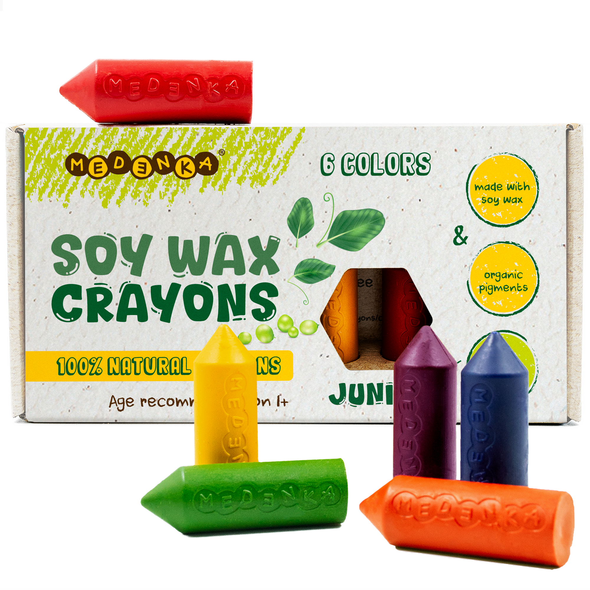 Sojavaxkritor junior 6-pack FS