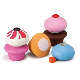 3 söta cupcakes FS