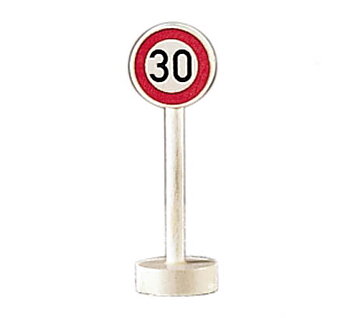 Trafikskylt 30 väg FS
