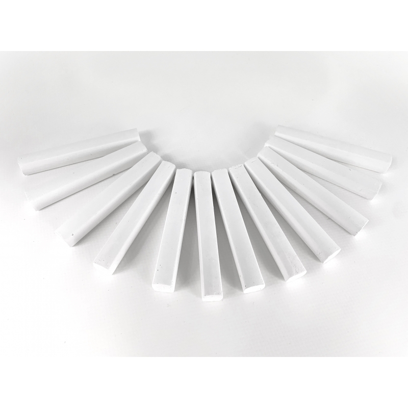 Tavelkritor vita 12-pack