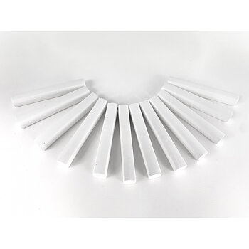 Tavelkritor vita 12-pack