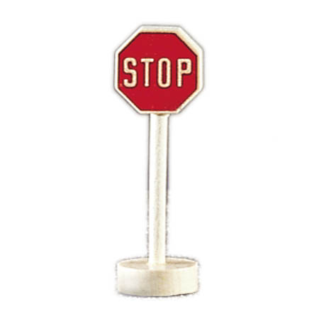 Trafikskylt stoppskylt FS