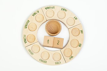 Årskalender utan Nins - välj språk