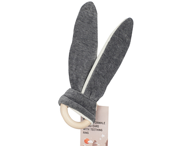 Prasslande kaninöron grå WS