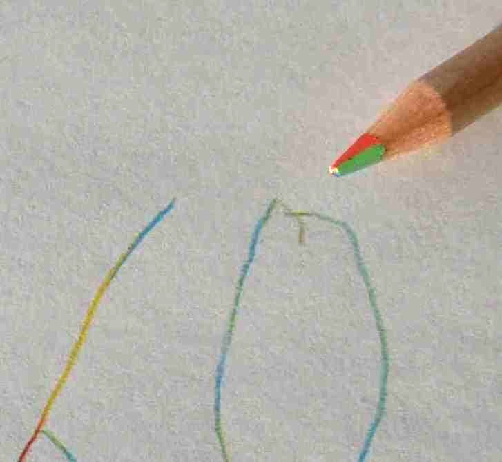 Regnbågspenna tunt stift WS