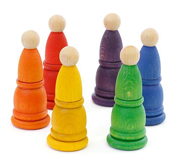 Nins figurer, koppar och mynt WS