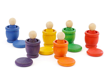 Nins figurer, koppar och mynt WS