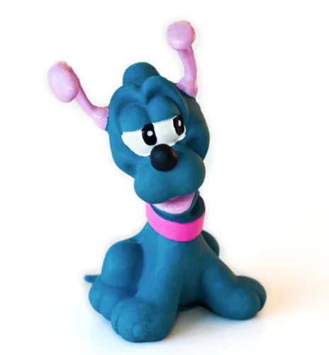 Hundleksak Hund i naturgummi - Pluto