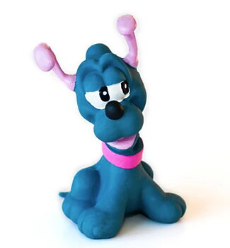 Hundleksak Hund i naturgummi - Pluto