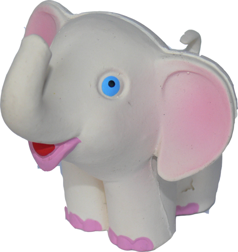 Elefant i naturgummi FS