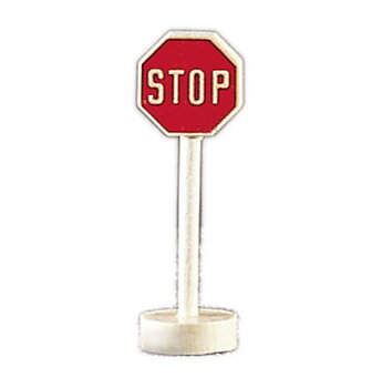 Trafikskylt stoppskylt