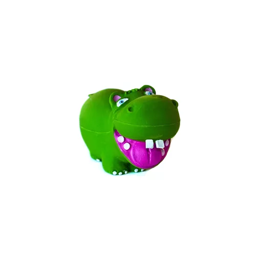 Hundleksak Flodhäst i naturgummi - 2