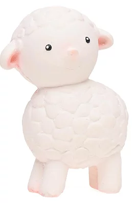 Hundleksak Lamm i naturgummi
