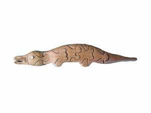 3D pussel Krokodil