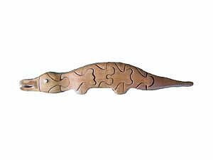 3D pussel Krokodil