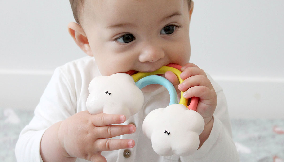 Bitleksaker i naturgummi  