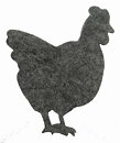 Grytunderlägg Höna
