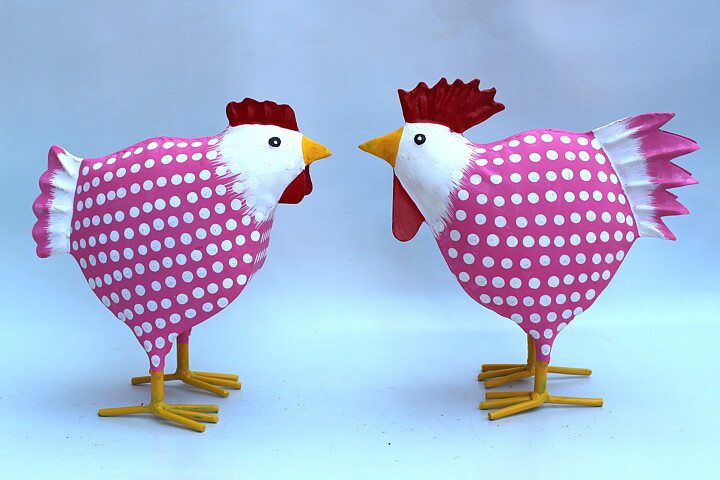 Glenn & Camilla - pair of chickens