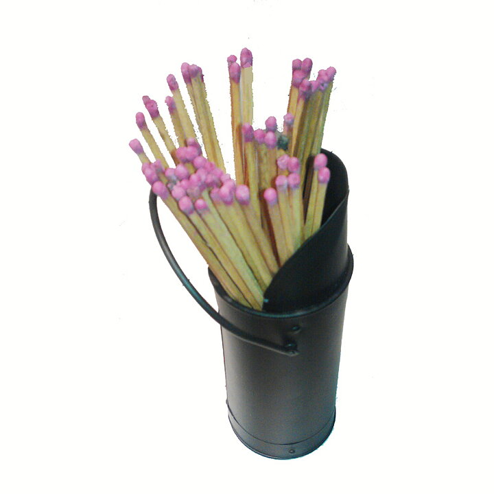 Fodral m 60 långa tändsstickor