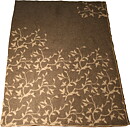 Sakeles Grå/Vit 130x180 Jaquardvävd ullpläd