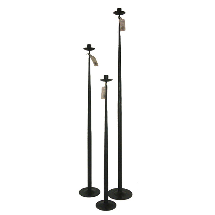 Ljusstake för ett ljus rund 75cm
