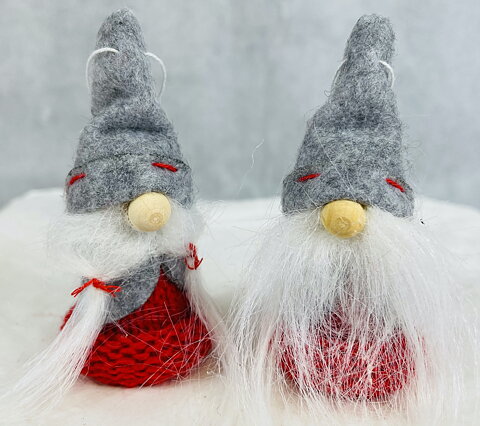 Gustaf & Doris - tomtepar 7 cm