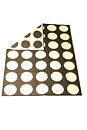 Dots vit/svart 130x180 jaquardvävd ullpläd