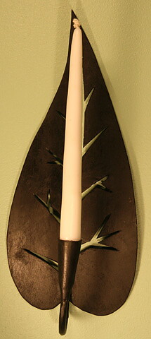 Väggljusstake "BLAD"