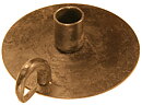 Ljusstake enkel rund m handtag