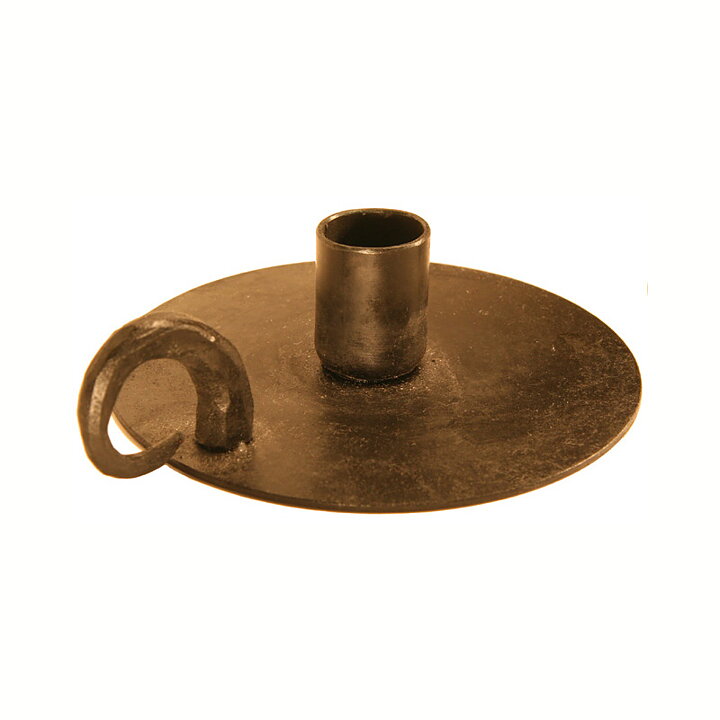 Ljusstake enkel rund m handtag