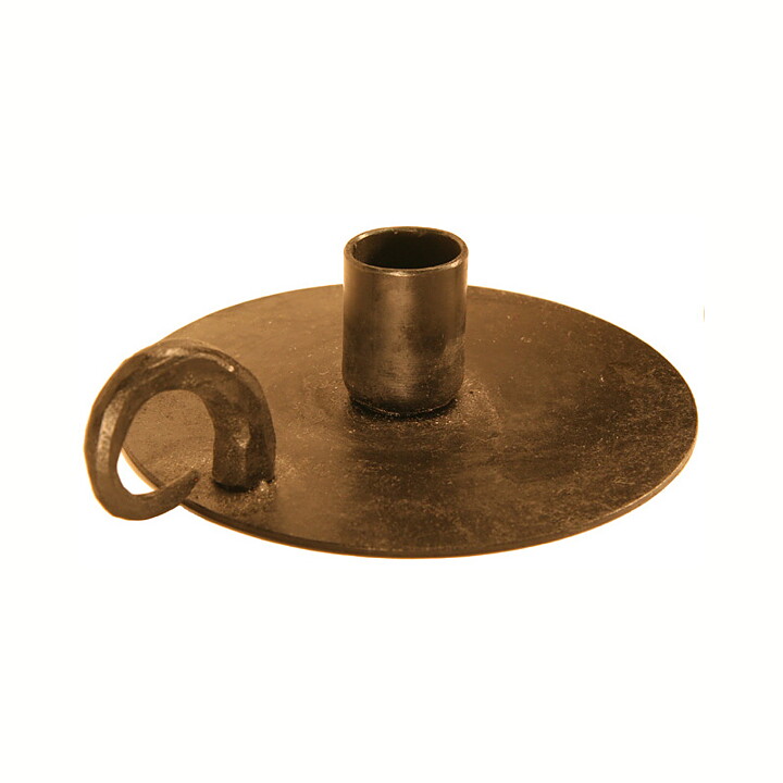 Ljusstake enkel rund m handtag