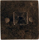 Enknopp 6cm fyrkant