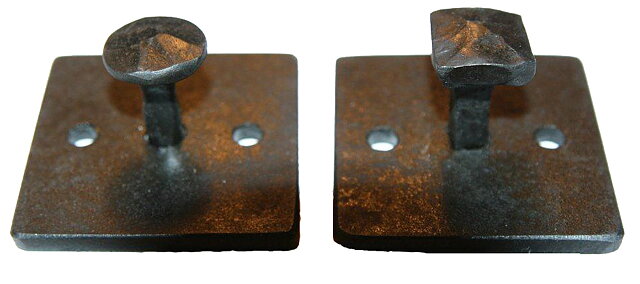 Enknopp 6cm fyrkant