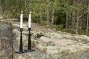 Ljusstake för ett ljus 25 cm