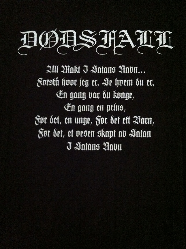 Dødsfall - Den Svarte Skogen [TS] - 2